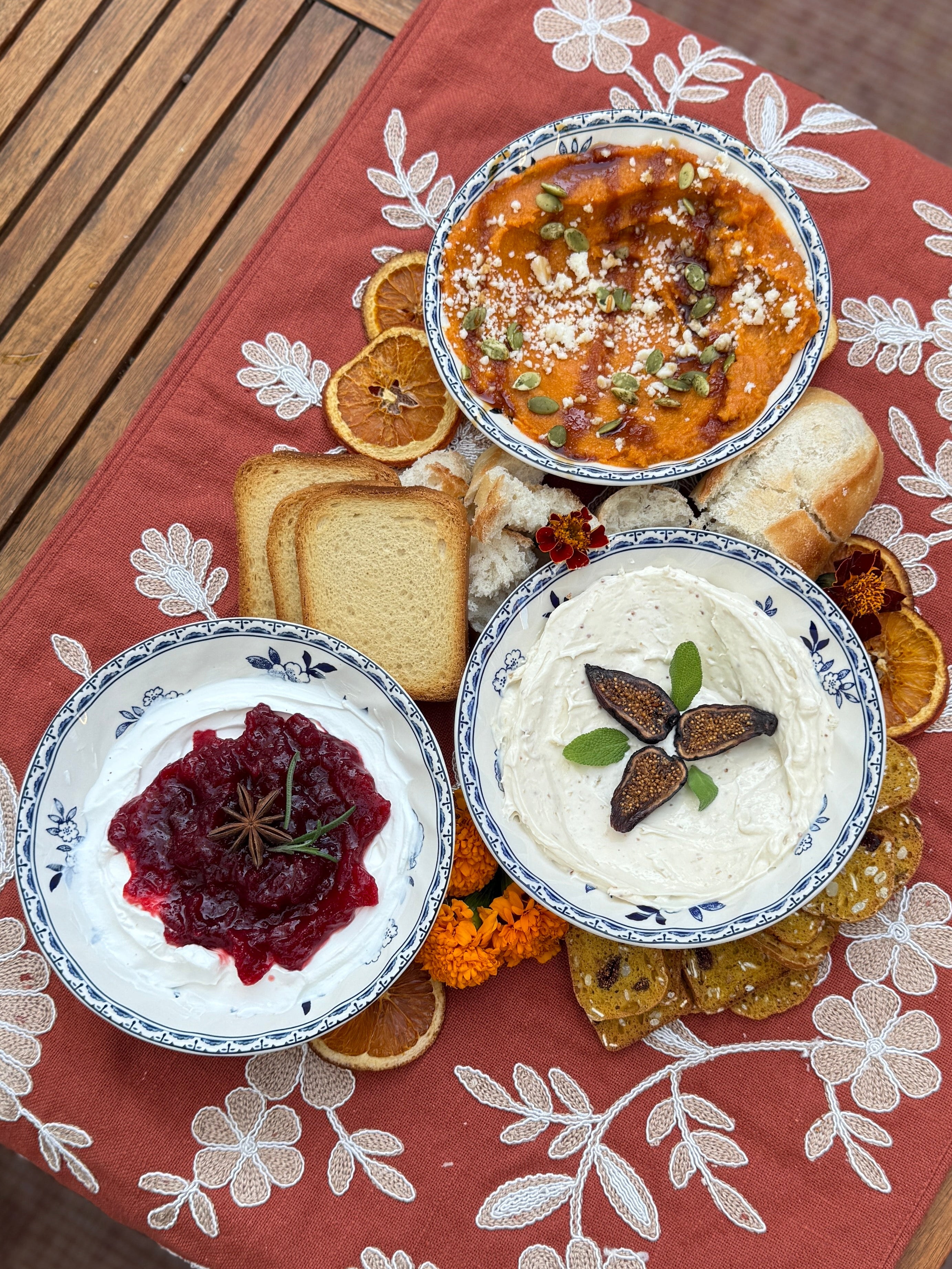 Thanksgiving Dip Trio