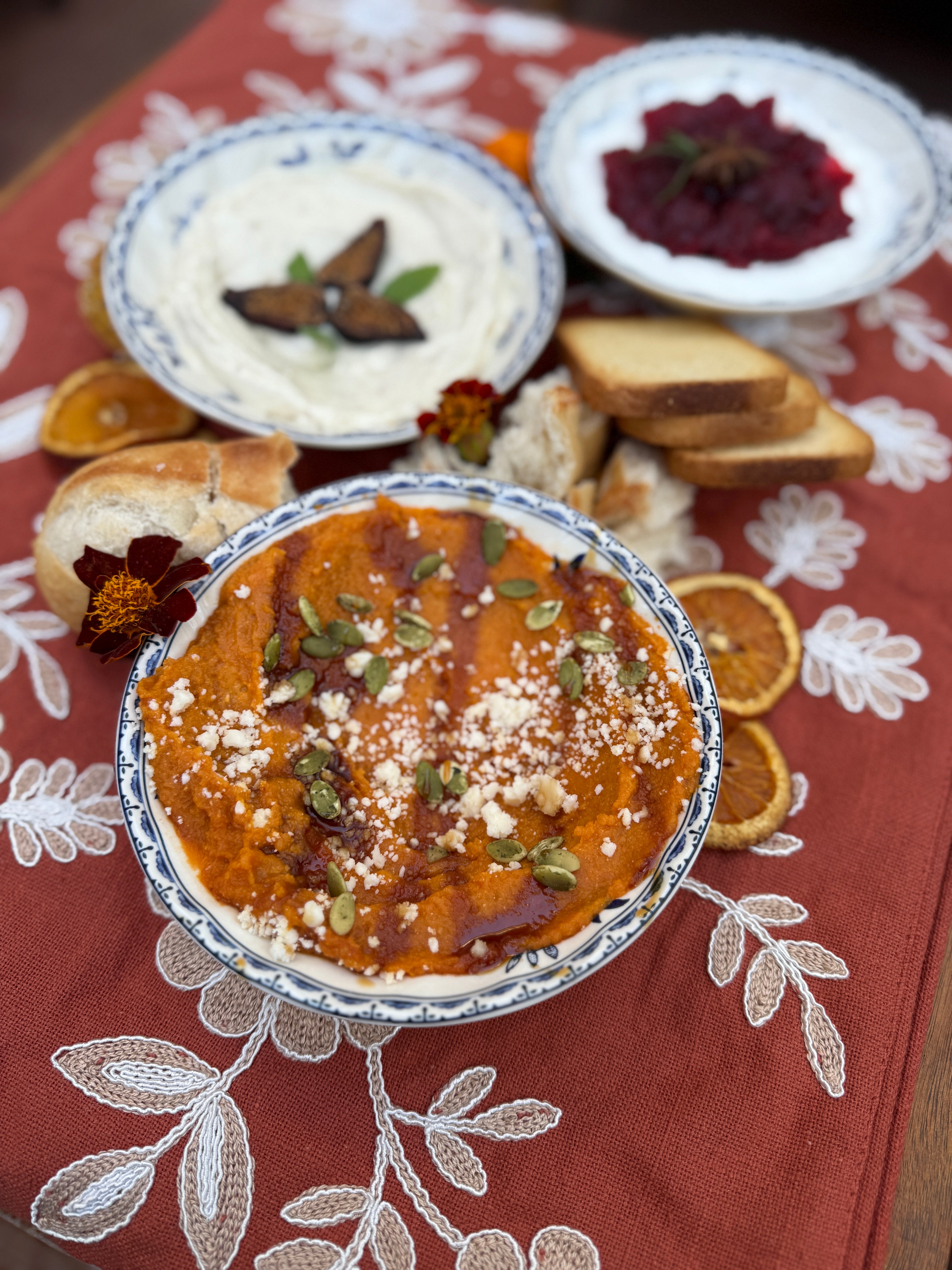 Thanksgiving Dip Trio